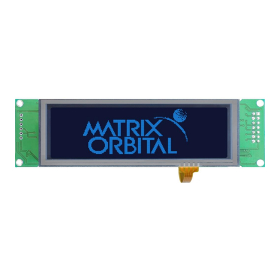 Matrix Orbital GLK24064R-25-1U Technical Manual