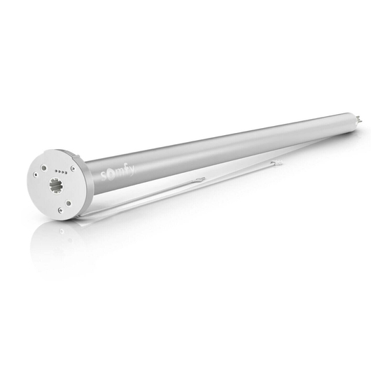 SOMFY Roll Up 28 WF RTS Roller Shade Manuals