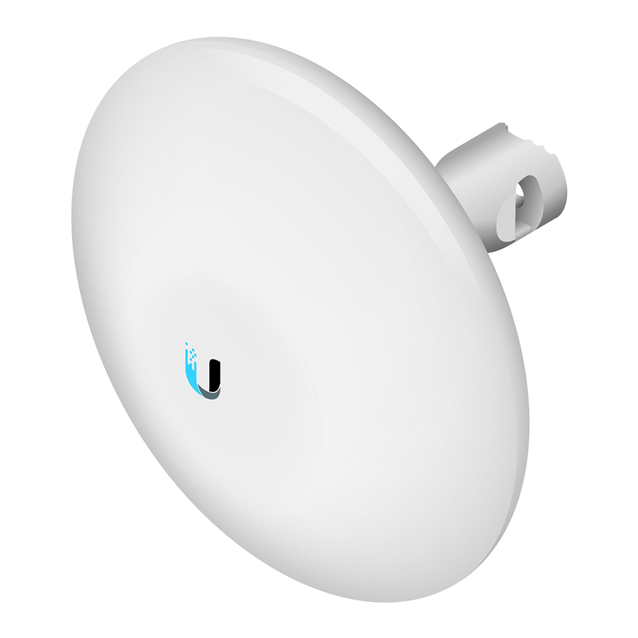 Ubiquiti NanoBeam ac NBE-5AC-16 Quick Start Guide