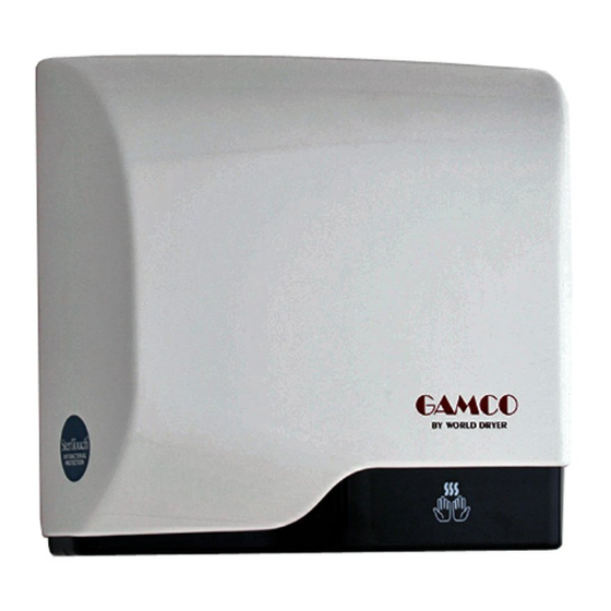World Dryer GAMCO DR-5120 Manual