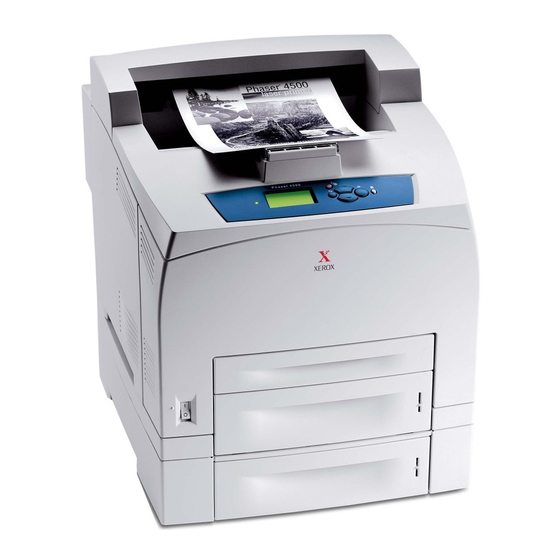 Xerox 4500DT - Phaser B/W Laser Printer Installation Manual