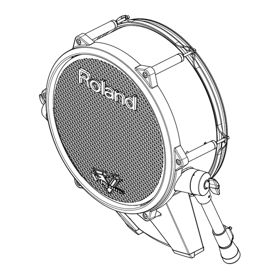 Roland V-Drums KD-140 V-Kick Owner's Manual