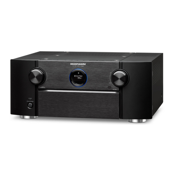 Marantz AV8801 Getting Started Manual