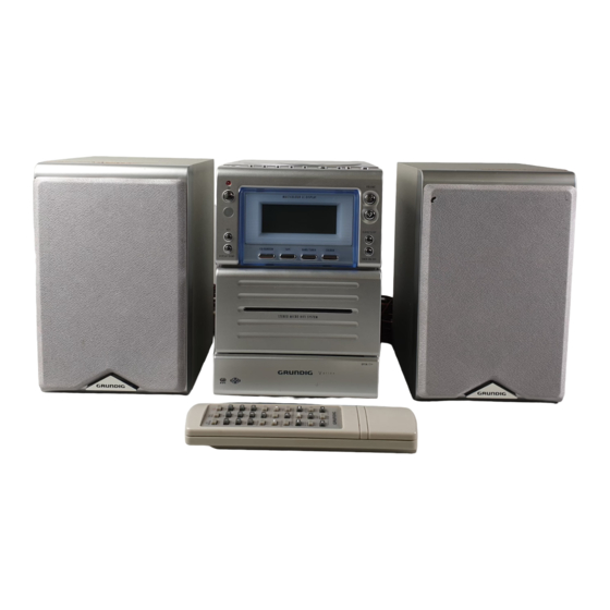 Grundig Varixx UMS 4401 SPCD Manual