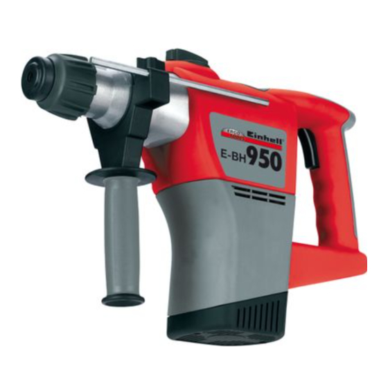 EINHELL ERGO TOOL E-BH 950 Operating Instructions Manual