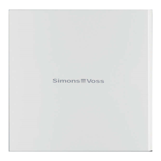 Simons Voss Technologies SREL Quick Manual