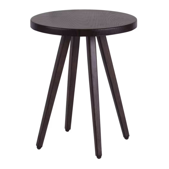 User Manuals: Canvas JENSEN 088-1928-0 Round Side Table