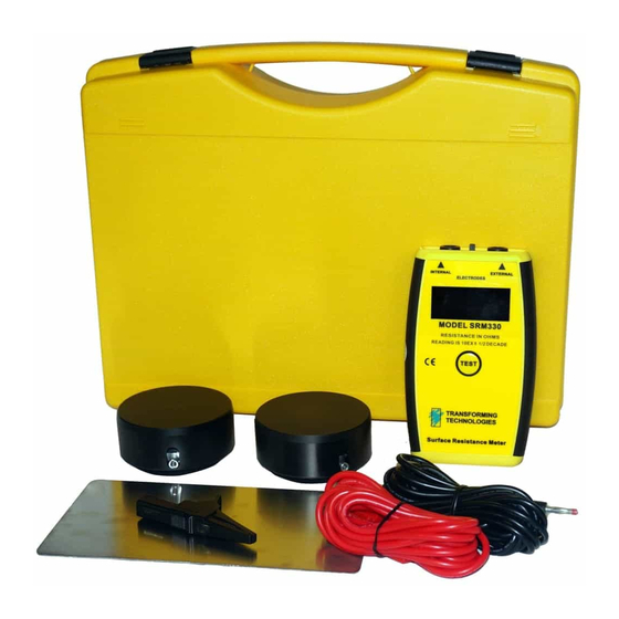 Transforming Technologies Ohm Metrics SRM330 Instruction Manual