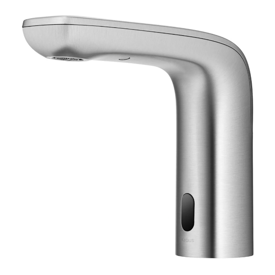 Kraus Indy KSB-10001 Installation Manual