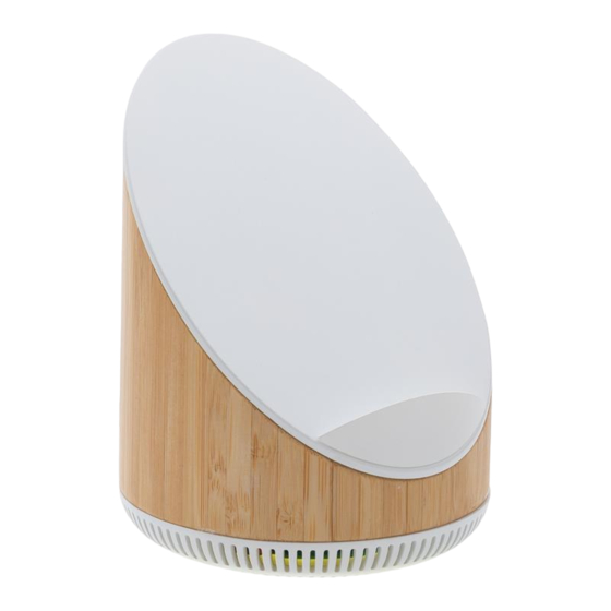 XD XCLUSIVE Ovate bamboo Speaker Charger Manuals