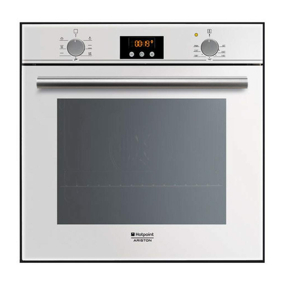 Hotpoint Ariston FKQ 637 J/HA S Operating Instructions Manual