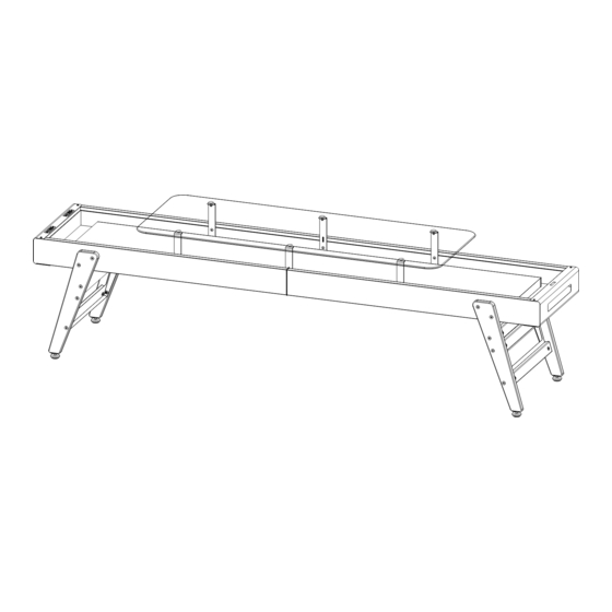 RS Barcelona Track Dining Shuffleboard User Manual