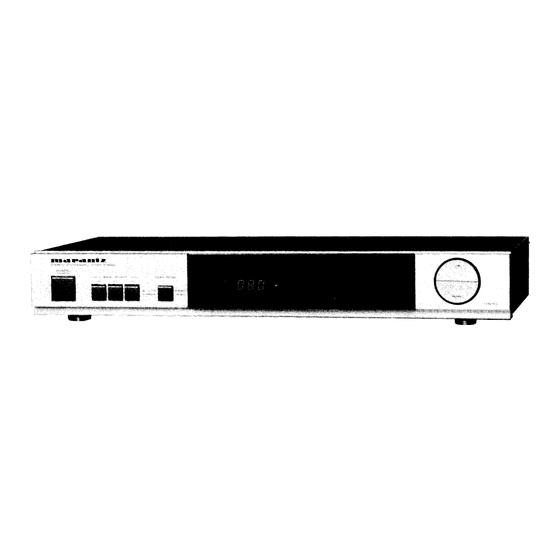 Marantz ST440 Service Manual
