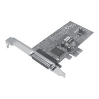 Siig CyberParallel PCIe Quick Installation Manual