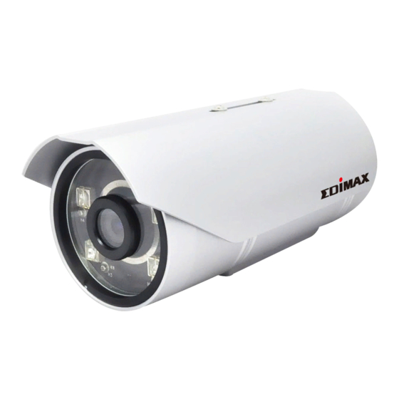 User Manuals: Edimax Network Camera Outdoor Security