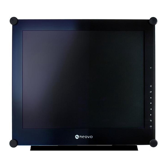 AG Neovo SX-17P User Manual
