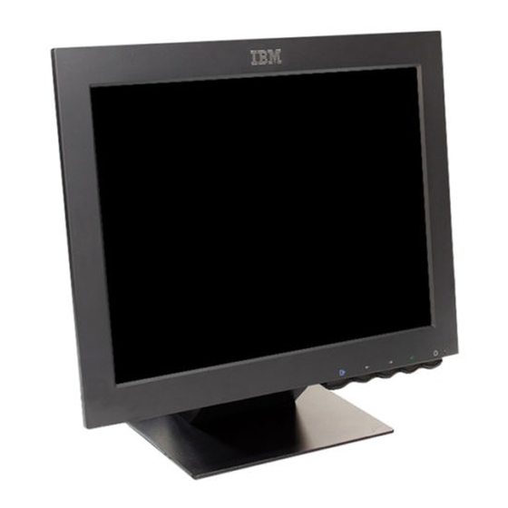 IBM T541A User Manual