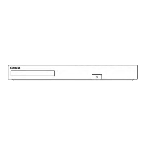 Samsung BD-F86900 E-Manual