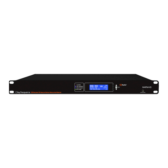 DaySequerra M4FM-HD User Manual