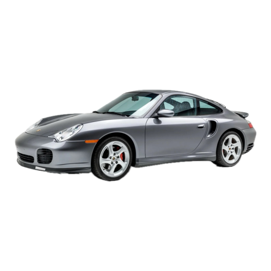 Porsche 911 Carrera Technical Manual