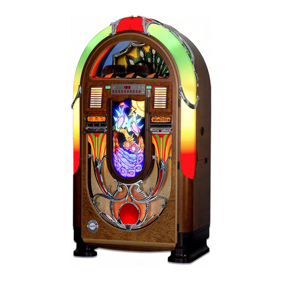 Wurlitzer Vintage 850 Peacock Operating Instructions Manual