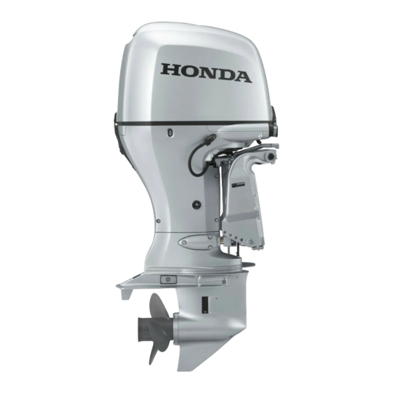 Honda BF8D Manual