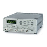 PeakTech 1013 Operation Manual