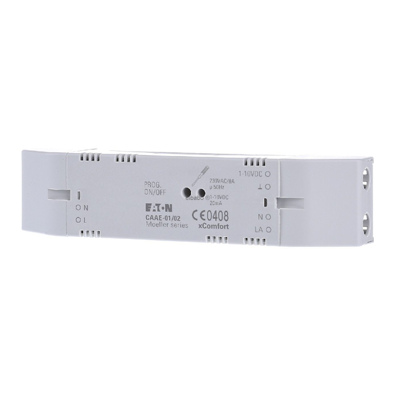 Eaton xComfort CAAE Series Instruction Leaflet