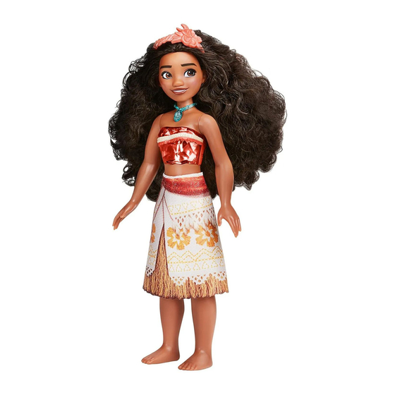 Hasbro Disney Moana Spin & Swim Quick Start Manual