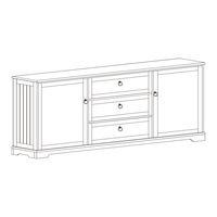 Mocka Hamptons Buffet Assembly Instructions Manual