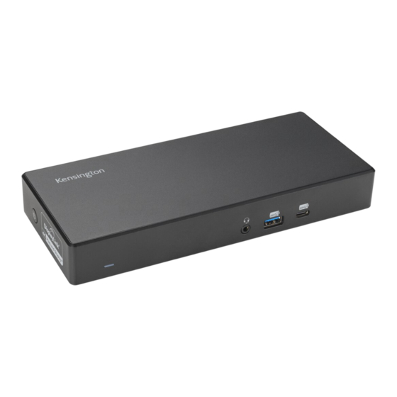 Kensington SD4782P Manual