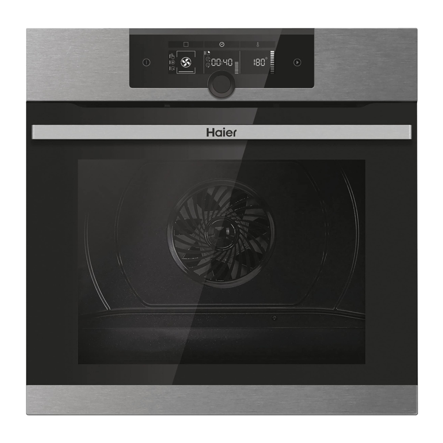 Haier HWO60SM2F9XH - Oven Manual