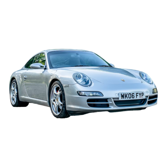 Porsche 911 CARRERA Quick Reference Manual