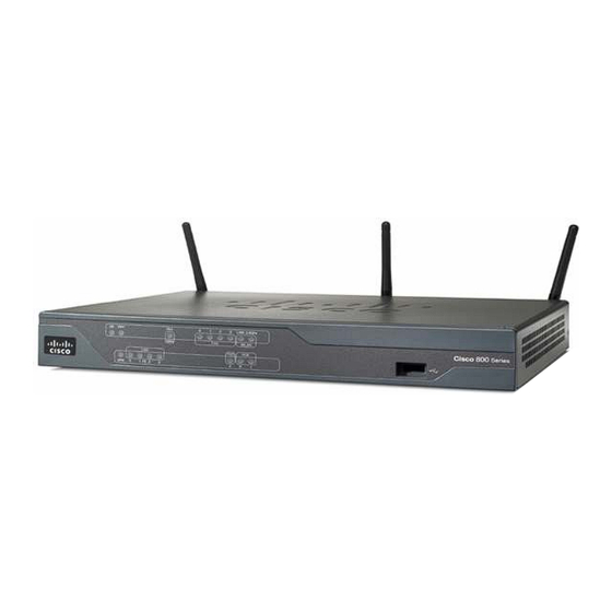 Cisco CISCO887W-GN-A-K9 Manuals