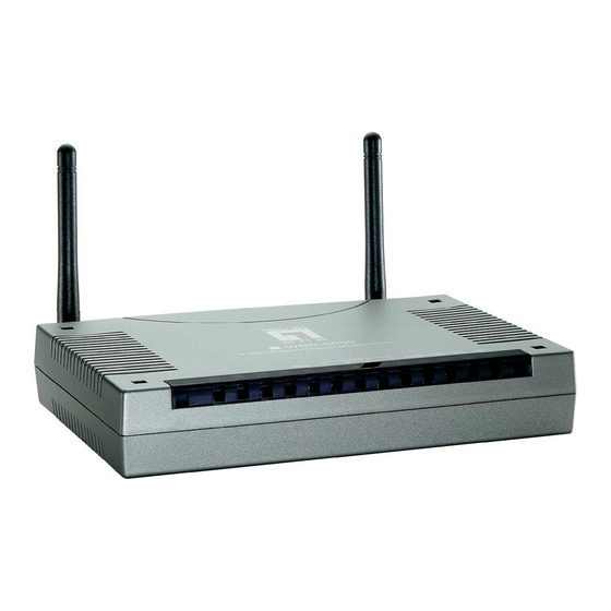 LevelOne WBR-6600 User Manual
