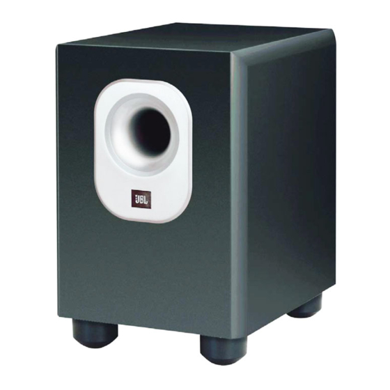 JBL - Sub 125A - Simply Cinema Series Home Theater Subwoofer