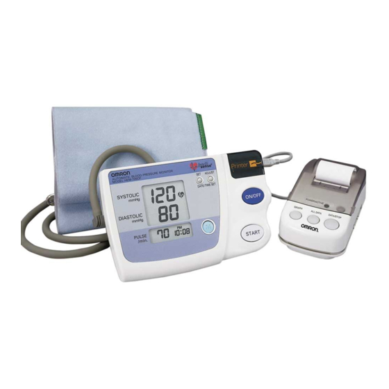 Omron INTELLISENSE HEM-705CP Instruction Manual