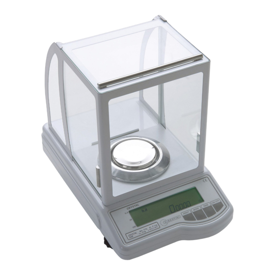 Gibertini Crystal Series Instruction Manual