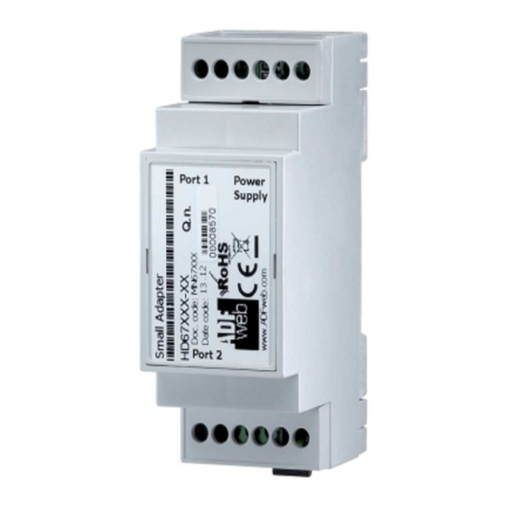 ADF Web HD67B46-B2 User Manual
