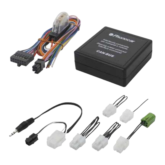 Phonocar 0407 Series Instructions Manual