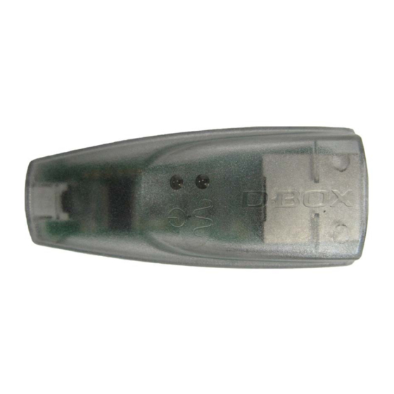 D-Box KAI-1P Installation Manual