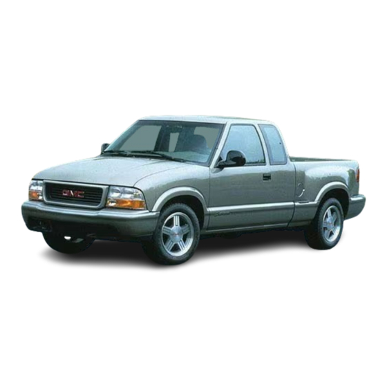 GMC 1998 Sonoma Owner's Manual