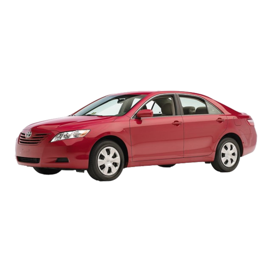 Toyota Camry 2009 Quick Reference Manual
