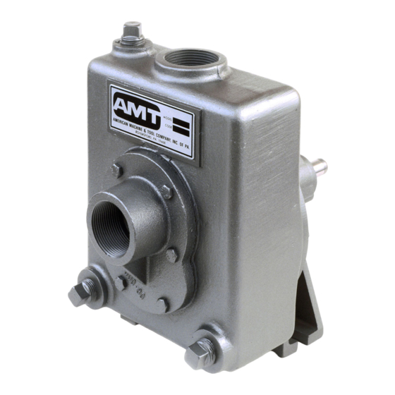 GORMAN-RUPP PUMPS AMT 2820-98 Specifications Information And Repair Parts Manual