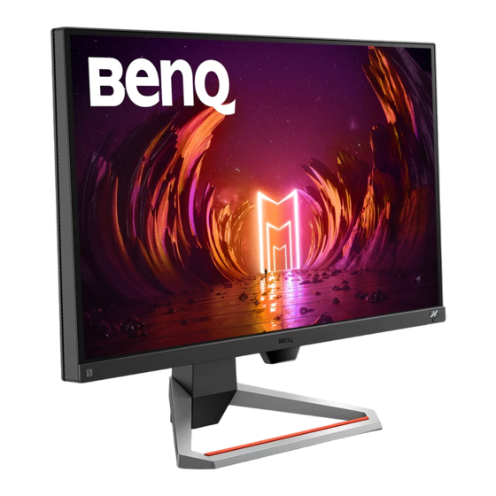 BenQ MOBIUZ EX2510 User Manual