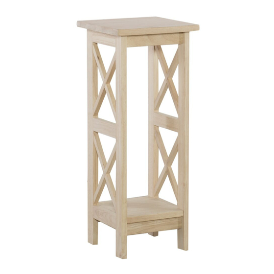 Whitewood Furniture OT-3070X Assembly Instructions