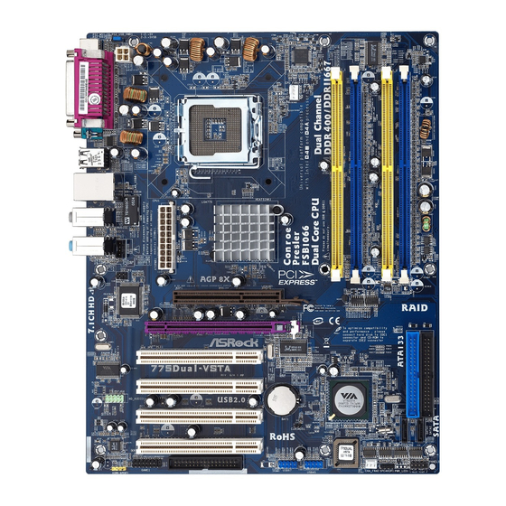 ASROCK 775DUAL-VSTA User Manual