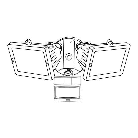 Desa Twin Halogen Motion Sensing Light with 2-Level Lighting 5512 Owner's Manual