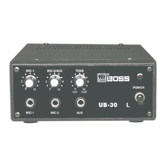 Ahuja UB-30 Operation Manual