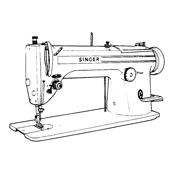 Singer 431D 200A Parts List